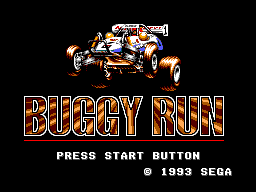 Buggy Run Title Screen